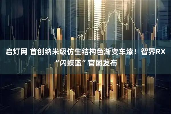启灯网 首创纳米级仿生结构色渐变车漆！智界RX“闪蝶蓝”官图发布